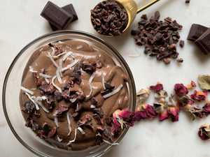 Afternoon Delight Chia-Chocolate Mousse - Aphrodisiac Dessert <3